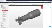 CAD Model of tool