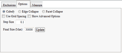 Options Tab