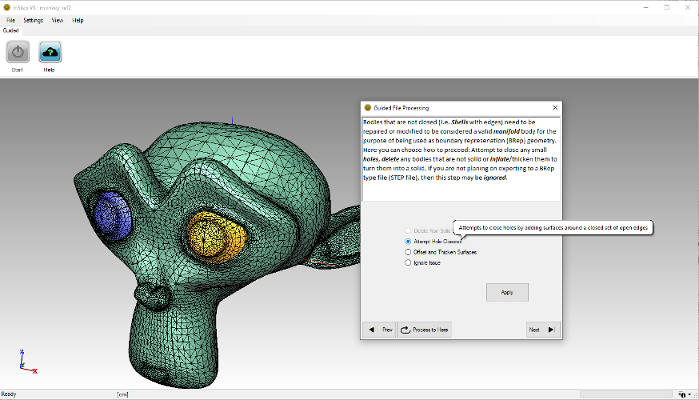 Options to remove shell bodies